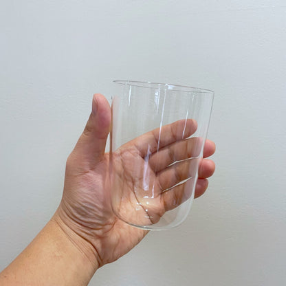 《深澤直人デザイン 耐熱ガラスのタンブラー》Heat-resistant Glass Cup (Light) 420ml | TG