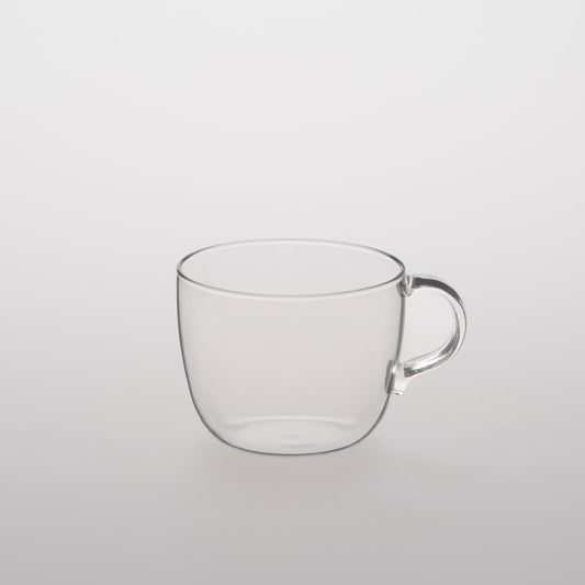 《深澤直人デザイン 耐熱ガラスのコーヒーカップ》Heat-resistand Glass Coffee Cup | TG