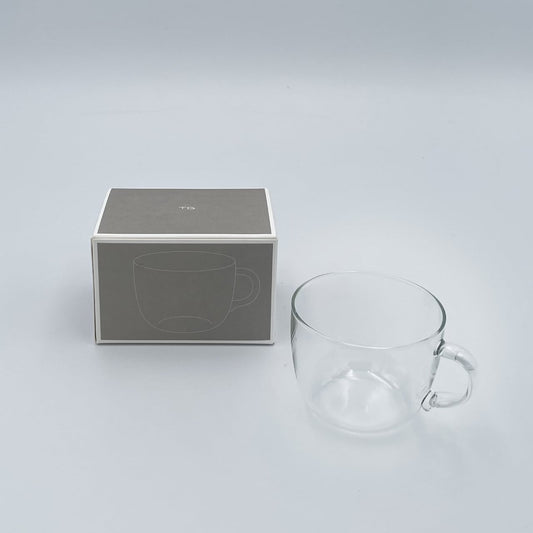 《深澤直人デザイン 耐熱ガラスのコーヒーカップ》Heat-resistand Glass Coffee Cup | TG