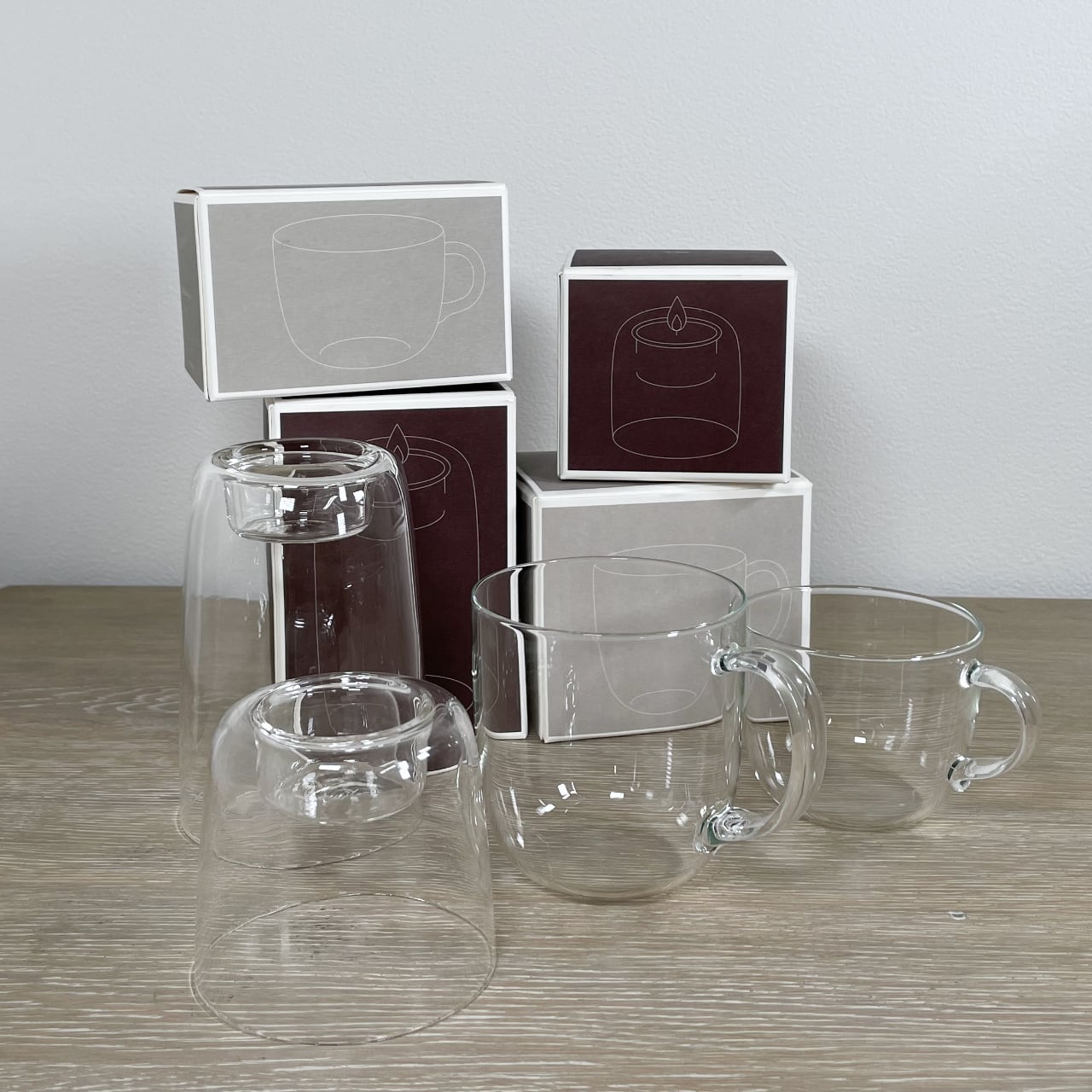 《深澤直人デザイン 耐熱ガラスのコーヒーカップ》Heat-resistand Glass Coffee Cup | TG