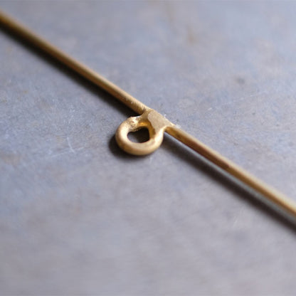 《真鍮フレームとガラス管の壁掛け一輪挿し》PIKE wall brass vase | WEST VILLAGE TOKYO