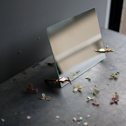 《真鍮ハタガネのスタンドミラー》BRANCH STAND MIRROR | WEST VILLAGE TOKYO