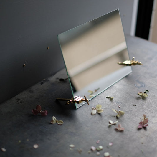 《真鍮ハタガネのスタンドミラー》BRANCH STAND MIRROR | WEST VILLAGE TOKYO