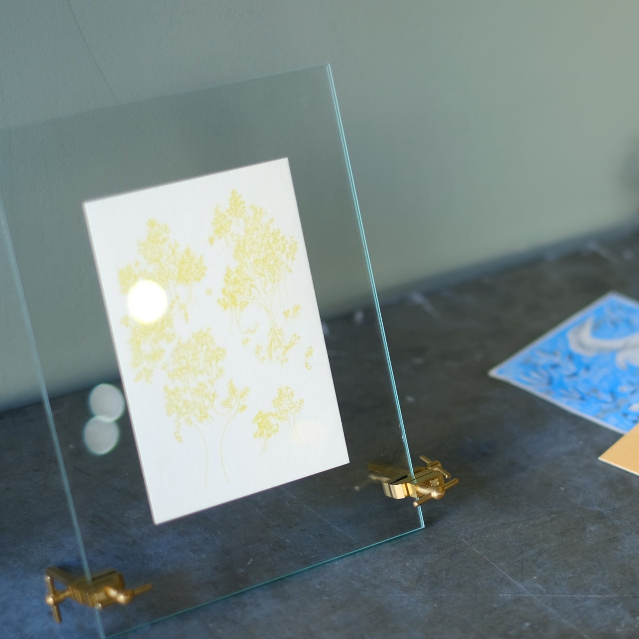 《真鍮ハタガネのフォトフレーム》BRANCH PHOTO FRAME | WEST VILLAGE TOKYO