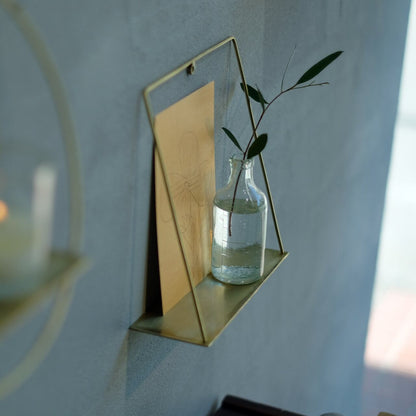 《真鍮のウォール・シェルフ》PIKE wall brass shelf | WEST VILLAGE TOKYO