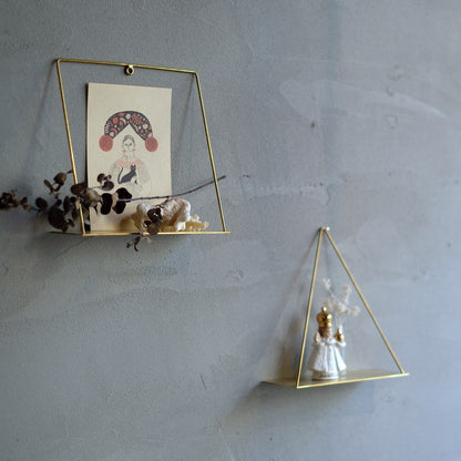 《真鍮のウォール・シェルフ》PIKE wall brass shelf | WEST VILLAGE TOKYO