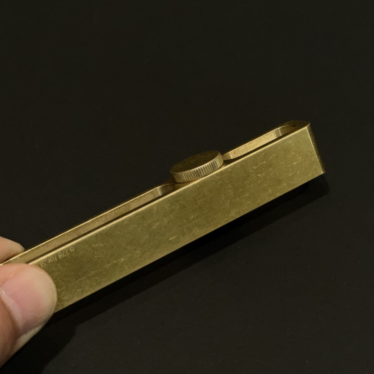 《真鍮のボトルオープナー Brass bottle opener》a.278オリジナル