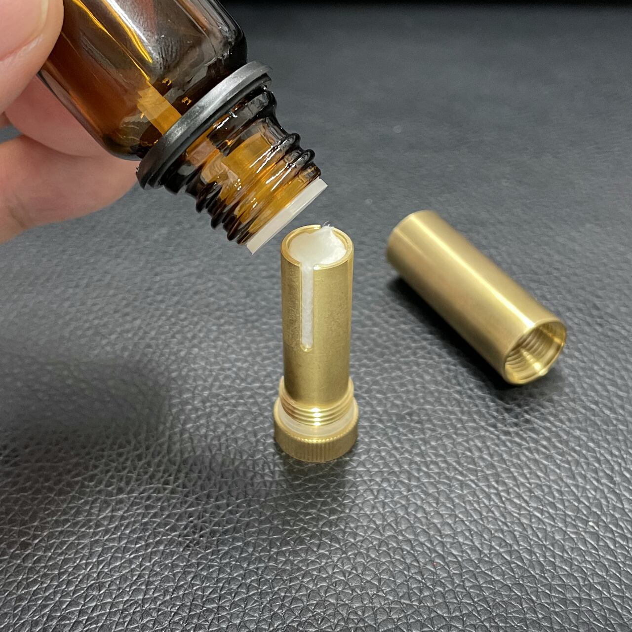 《真鍮の小さなアロマディフューザー/アロマインヘラー Brass Mini Aroma Diffuser 》a.278オリジナル