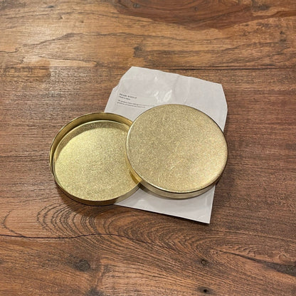 《真鍮の蓋つき丸型トレイ（シャーレ）》BRASS SCHALE | PICUS