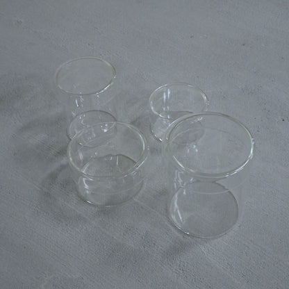 《耐熱ガラスの蓋つきポット》φ88×H103 | BOBCRAFT