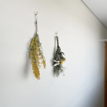 《真鍮のL字フック》BRASSプッシュピンLフック | Horn Please