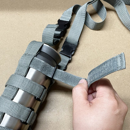 《フリーサイズ　タンブラー、ボトル用ハーネス》ボトルハーネス | genial