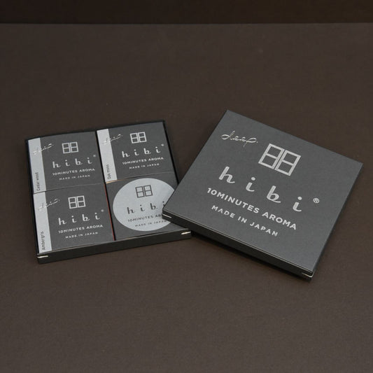 hibi 10MINUTES AROMA deep. 3種の香りギフトボックス