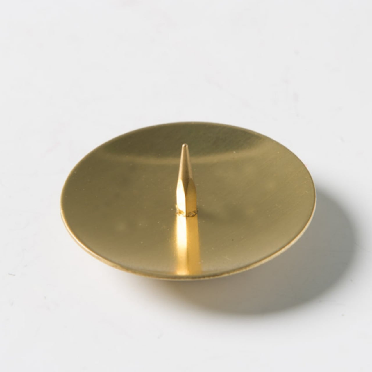 《真鍮製の和ろうそく用燭台》ひたすら丸い造形美を楽しむ燭台（細芯タイプ） | 京ROUSOKU+