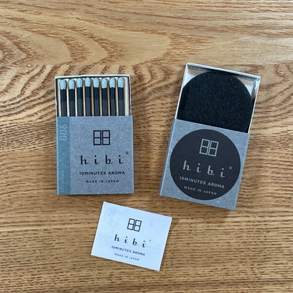 hibi 10MINUTES AROMA 006 シトロネラ レギュラーボックス 8本入り／専用マット付き