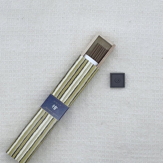 《定番・和のお香》檜の香り（線香タイプ）｜日本香堂 かゆらぎ