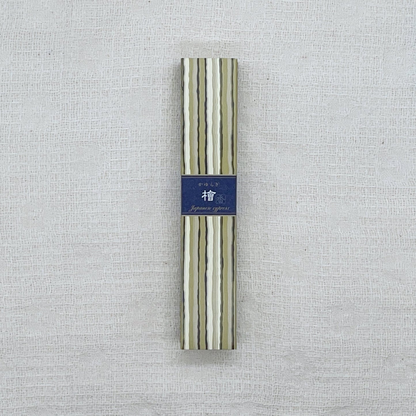 《定番・和のお香》檜の香り（線香タイプ）｜日本香堂 かゆらぎ