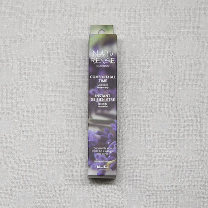 《天然素材のお香》コンフォータブルタイム（ラベンダー×ローズマリー） | 日本香堂 NATURENSE