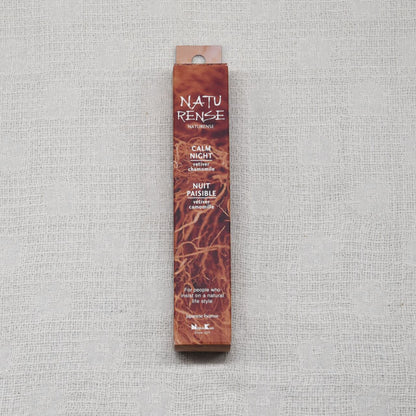 《天然素材のお香》カームナイト（ベチパー×カモミール） | 日本香堂 NATURENSE