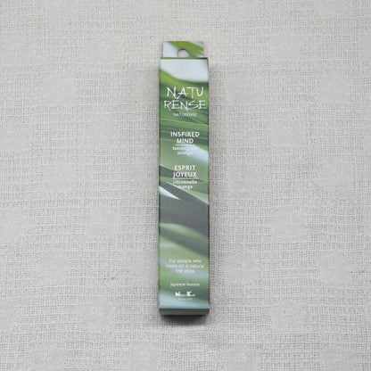 《天然素材のお香》インスパイアーマインド（レモングラス×オレンジ） | 日本香堂 NATURENSE