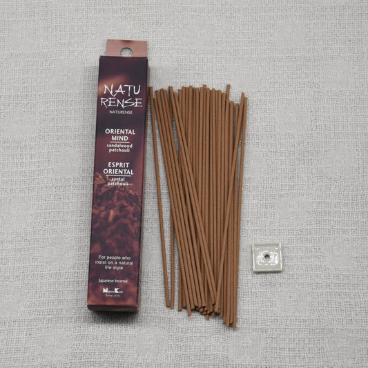《天然素材のお香》オリエンタルマインド（サンダルウッド×パチュリ） | 日本香堂 NATURENSE