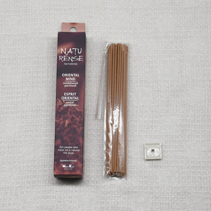 《天然素材のお香》オリエンタルマインド（サンダルウッド×パチュリ） | 日本香堂 NATURENSE