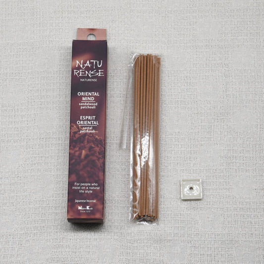 《天然素材のお香》オリエンタルマインド（サンダルウッド×パチュリ） | 日本香堂 NATURENSE