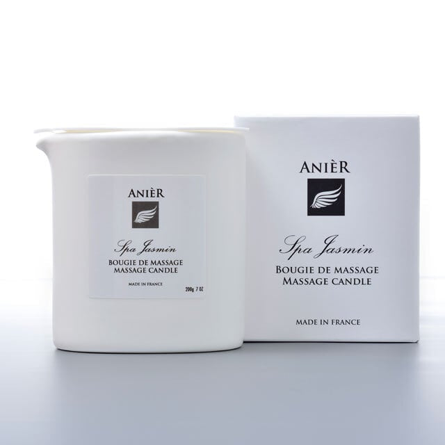 《フランス製・天然素材のマッサージオイル＆アロマ・キャンドル 》南仏ジャスミンの香り | Anier Parfums（アニエルパルファン）