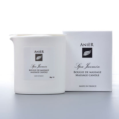 《フランス製・天然素材のマッサージオイル＆アロマ・キャンドル 》南仏ジャスミンの香り | Anier Parfums（アニエルパルファン）