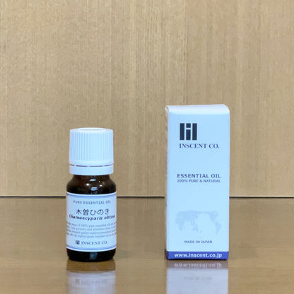 《和精油》木曽ひのき エッセンシャルオイル 精油／日本アロマ環境協会（AEAJ）表示基準適合精油｜INSCENT CO.