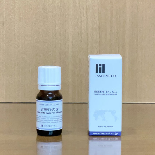《和精油》吉野ひのき エッセンシャルオイル 精油／日本アロマ環境協会（AEAJ）表示基準適合精油｜INSCENT CO.