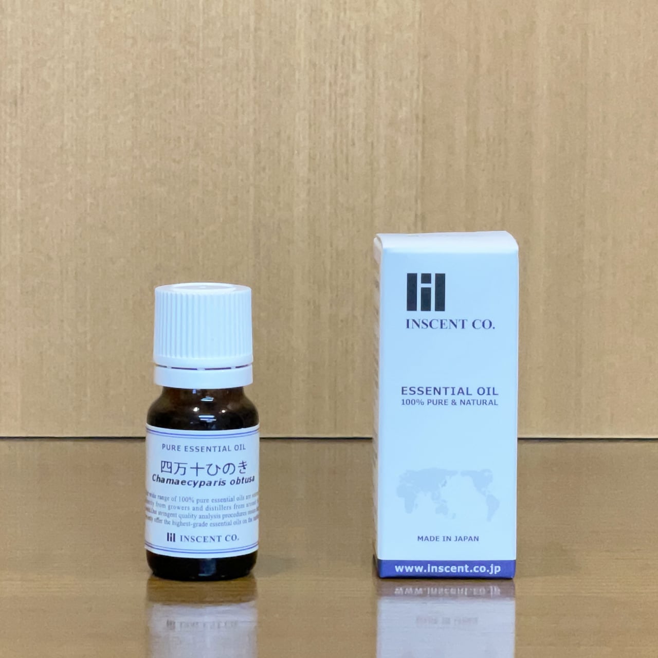 《和精油》四万十ひのき エッセンシャルオイル 精油／日本アロマ環境協会（AEAJ）表示基準適合精油｜INSCENT CO.