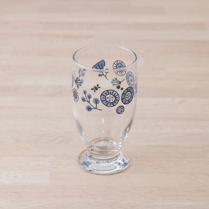 《レトロで北欧風な台付きグラス》台付きグラス（大）箱入り2個セット | MELANCOLICO メランコリコ