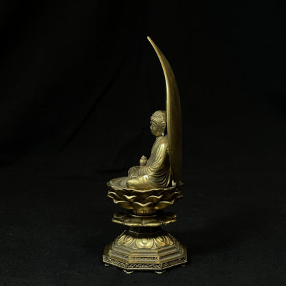 《鋳物製仏像》薬師如来座像