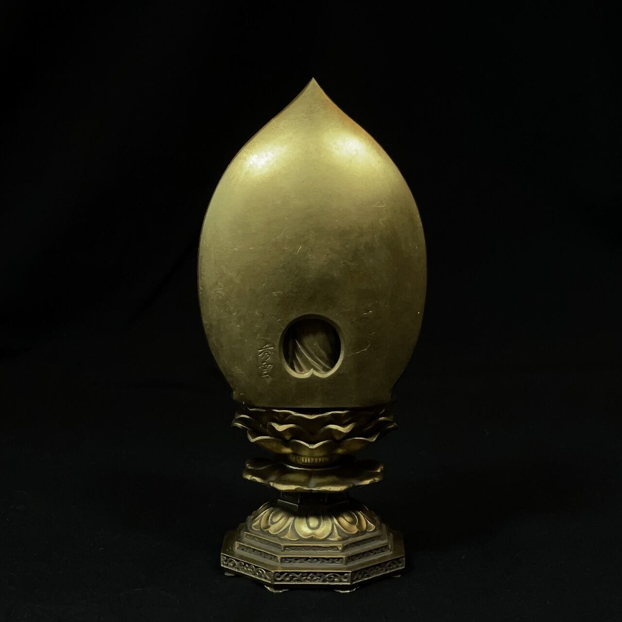 《鋳物製仏像》薬師如来座像