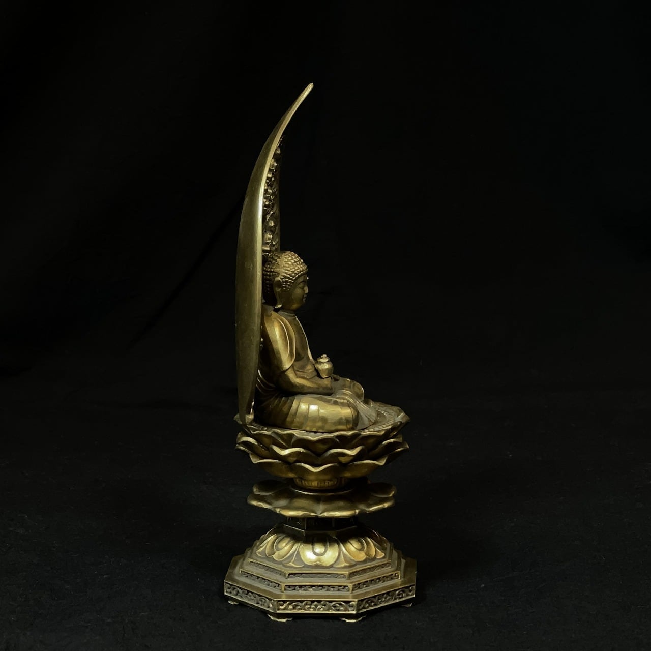 《鋳物製仏像》薬師如来座像