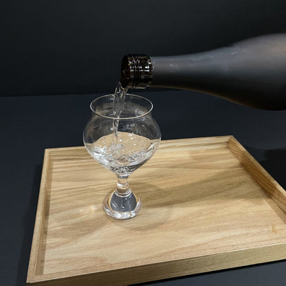 《エレガントなフォルムの日本酒用ステムグラス》es Stem01 ＜華＞| KIMOTO GLASS TOKYO