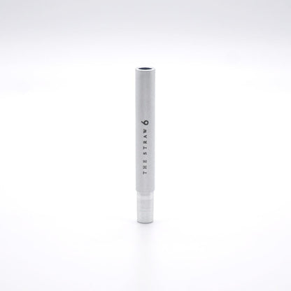 《アルミ製・紙ストロー用アダプター》紙ストローの吸い口にさして口当たりを改善するアルミ製アダプター（専用ソフトケース付き） | THE STRAW 6（4色）