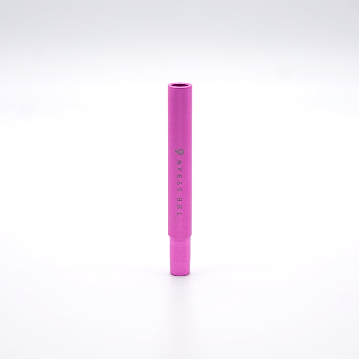 《アルミ製・紙ストロー用アダプター》紙ストローの吸い口にさして口当たりを改善するアルミ製アダプター（専用ソフトケース付き） | THE STRAW 6（4色）