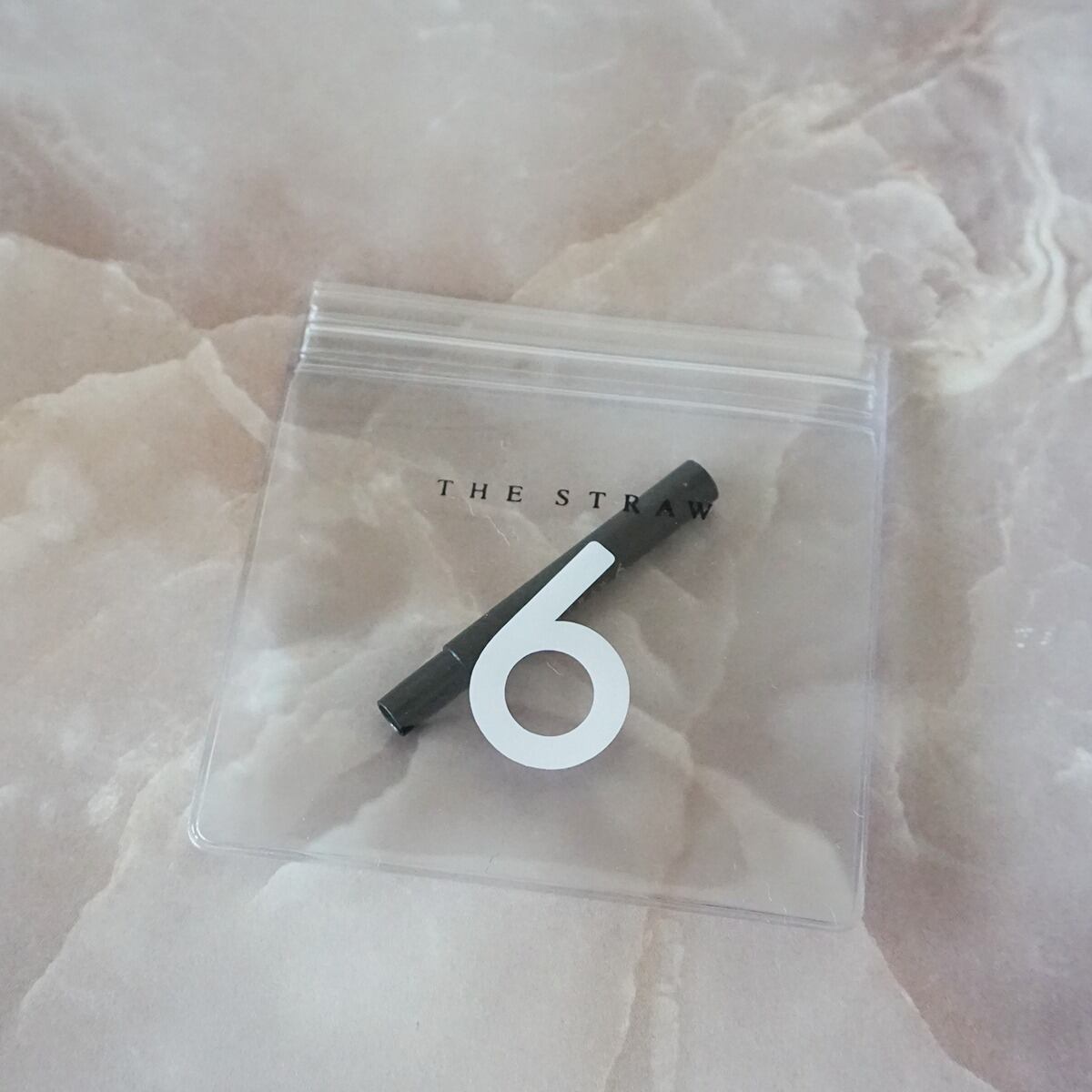 《アルミ製・紙ストロー用アダプター》紙ストローの吸い口にさして口当たりを改善するアルミ製アダプター（専用ソフトケース付き） | THE STRAW 6（4色）