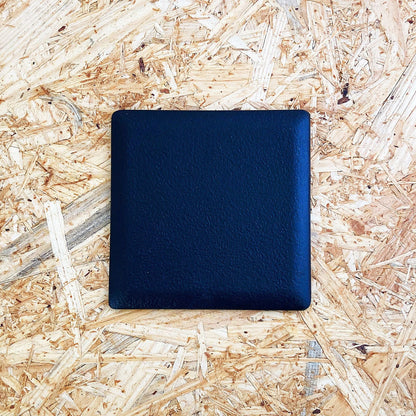 《アルミ鋳物のトレイ》スクエア (四角) トレイ S | シルバー / ブラック