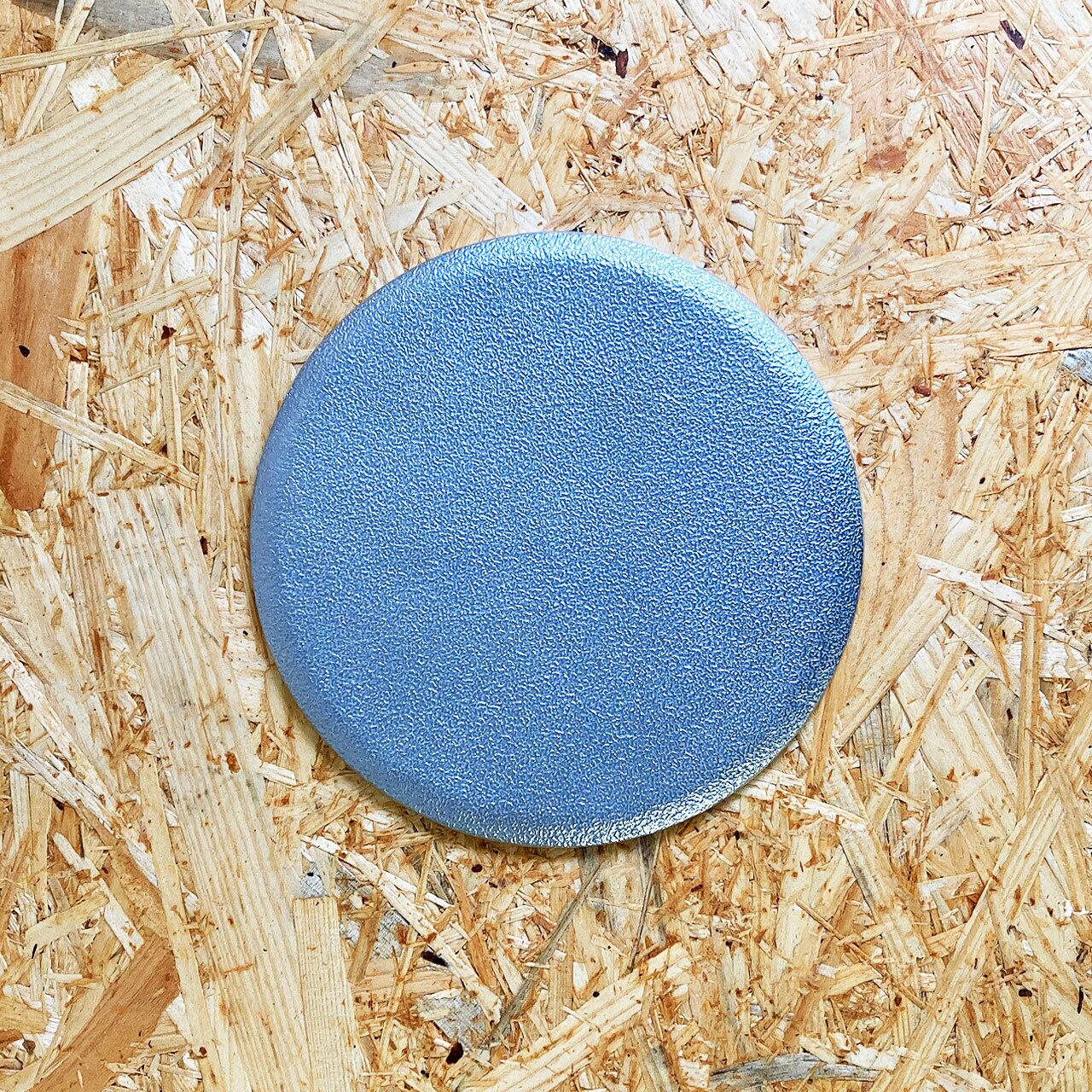 《アルミ鋳物のトレイ》ラウンド (丸形) トレイ L | シルバー / ブラック