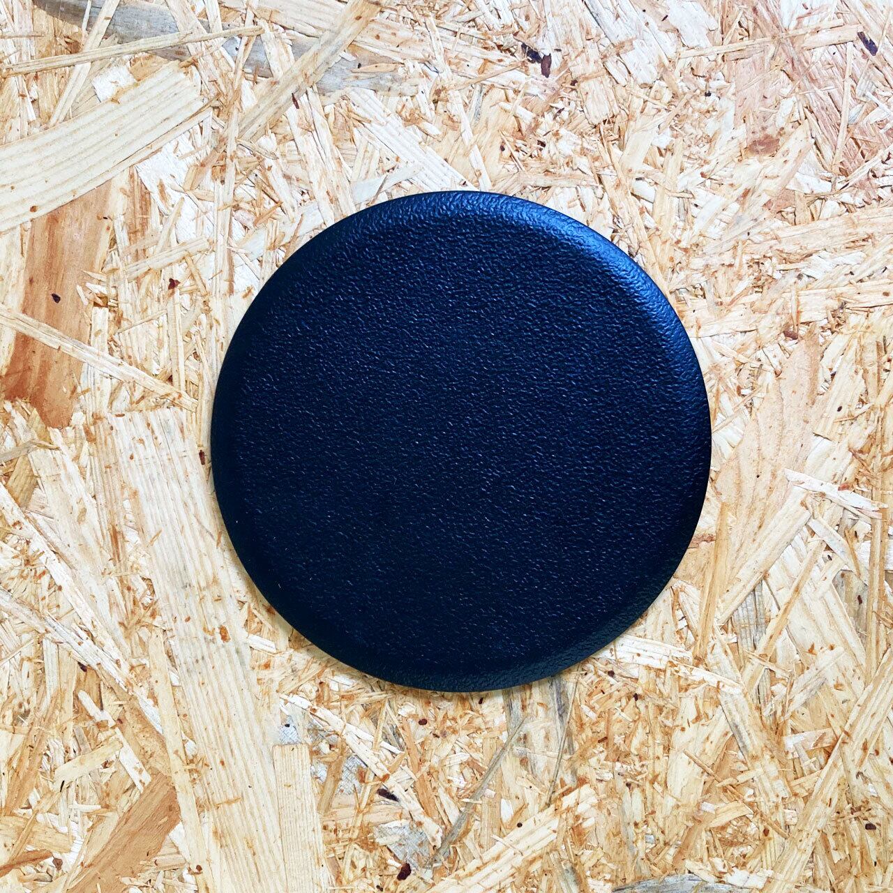 《アルミ鋳物のトレイ》ラウンド (丸形) トレイ L | シルバー / ブラック