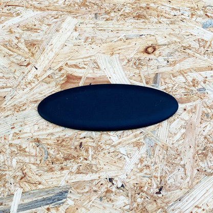 《アルミ鋳物のトレイ》オーバル (楕円) トレイ S | シルバー / ブラック