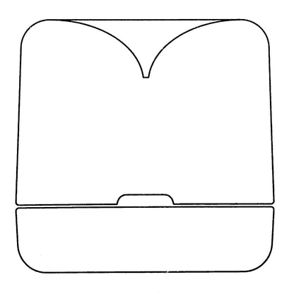 《小さな苔テラリウム・パルダリウム用容器》Sanctuary S2 Terrarium チャコール/グレー（苔は付属しません） | Botanica