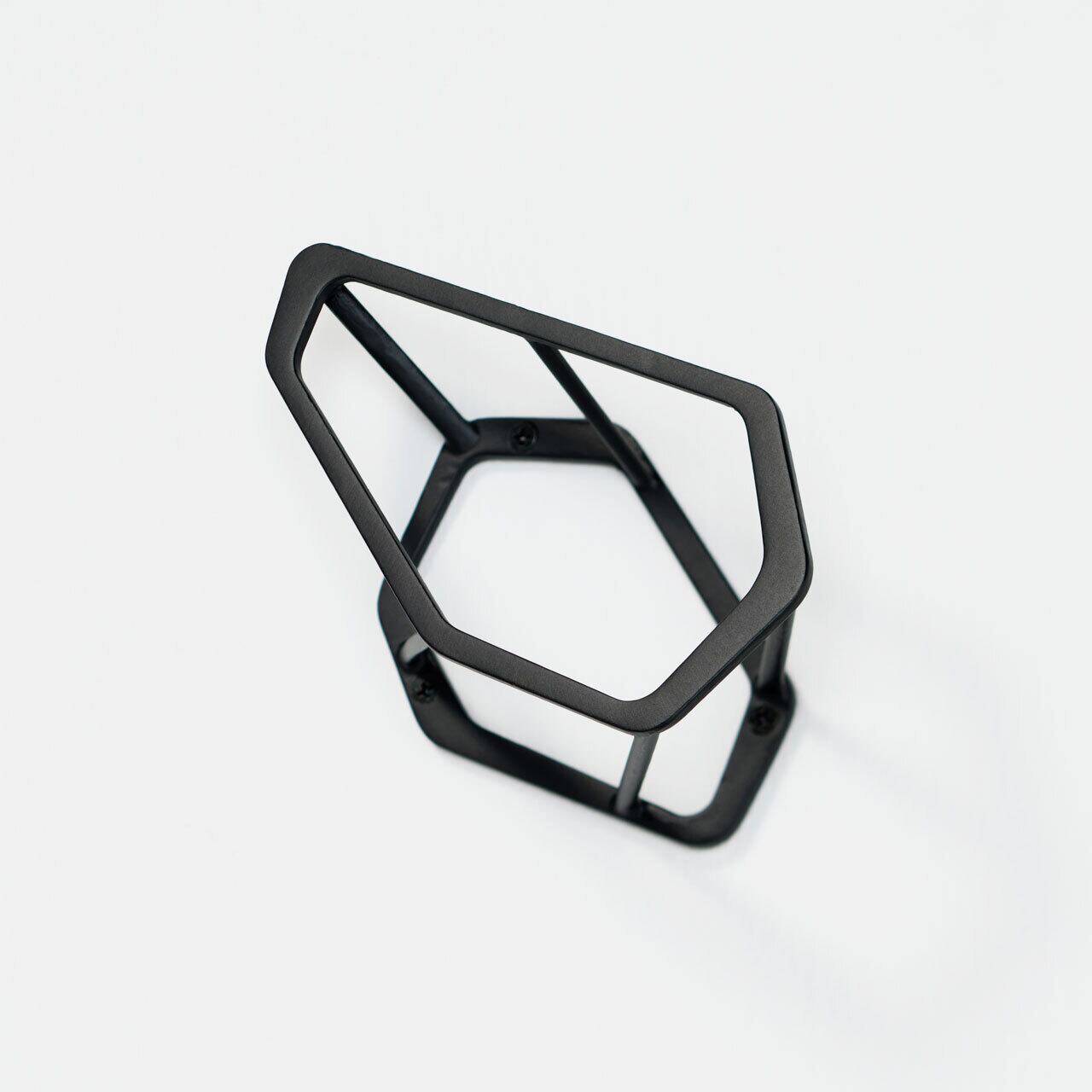 《ブロンズ製のコートフック》アシンメトリーデザインと日の光、照明がつくり出す影が美しい（Mサイズ）splinkle （スプリンクル）