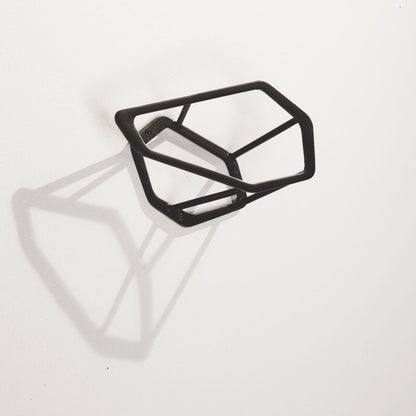 《ブロンズ製のコートフック》アシンメトリーデザインと日の光、照明がつくり出す影が美しい（Mサイズ）splinkle （スプリンクル）