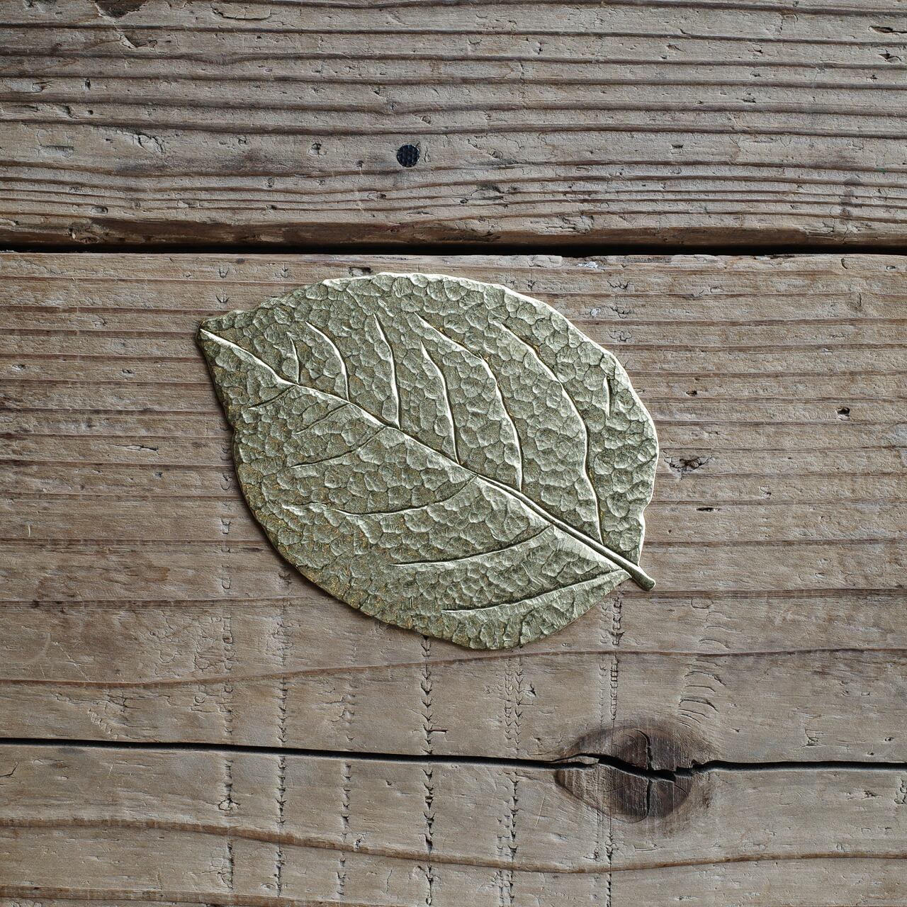 《真鍮の木の葉のトレイ》LEAF PLATE（BRASS） | PICUS