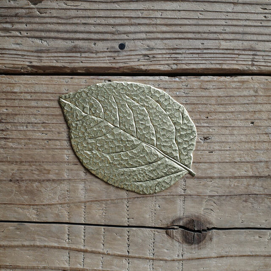 《真鍮の木の葉のトレイ》LEAF PLATE（BRASS） | PICUS