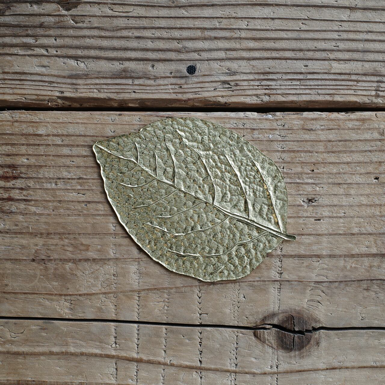 《真鍮の木の葉のトレイ》LEAF PLATE（BRASS） | PICUS